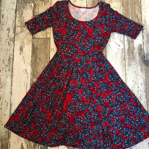 NWT Lularoe “Nicole” Dress